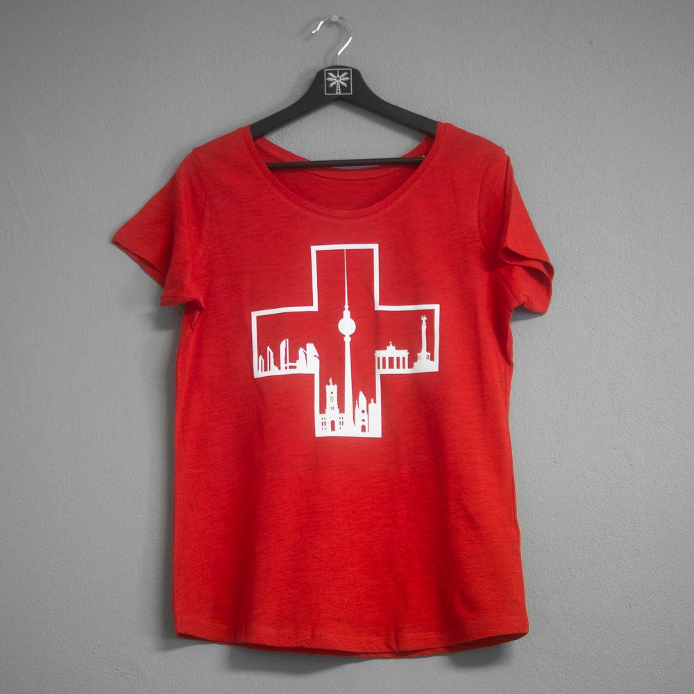 Shirt SlubT women - Berlin Kreuz